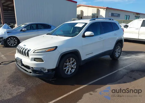 2015 Jeep Cherokee Latitude z USA, uszkodzony, nr VIN 1C4PJLCB3FW790698